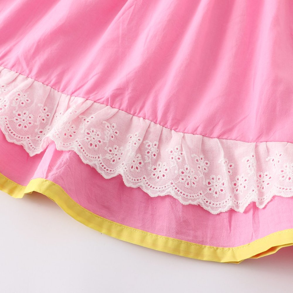 Boutique School Bus Girls Back to School Ruffle Dress - Picture 4 of 6